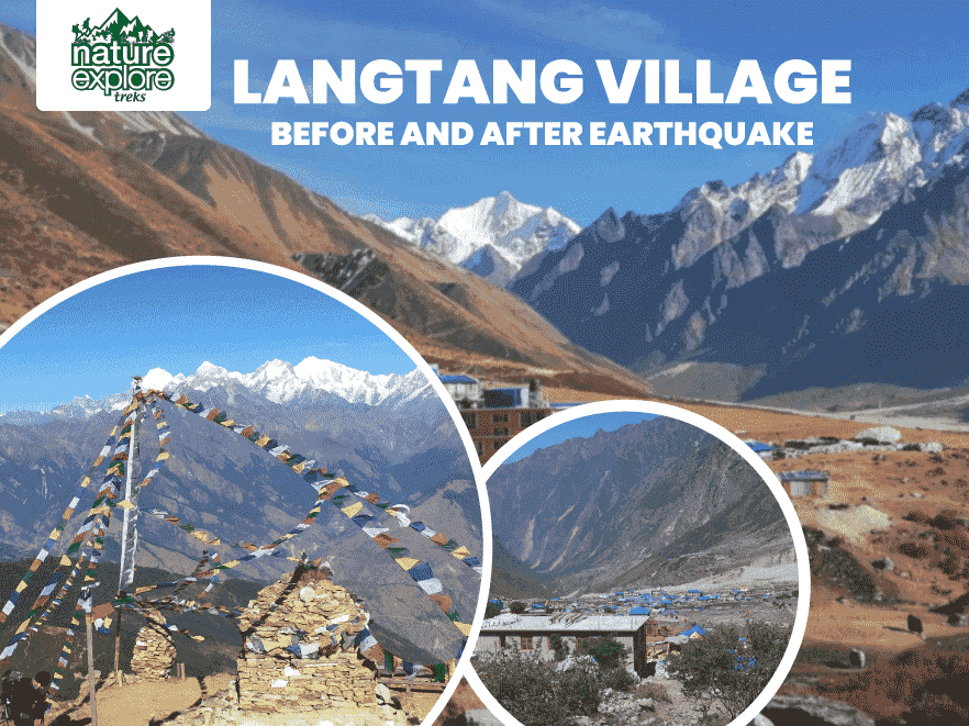 Langtang Village Before And After Earthquake